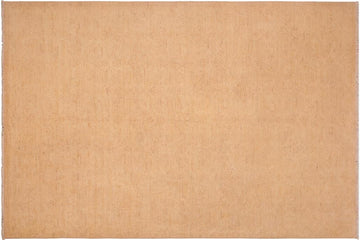 handmade Transitional Kafkaz Chobi Ziegler Tan Tan Hand Knotted RECTANGLE 100% WOOL area rug 6 x 9